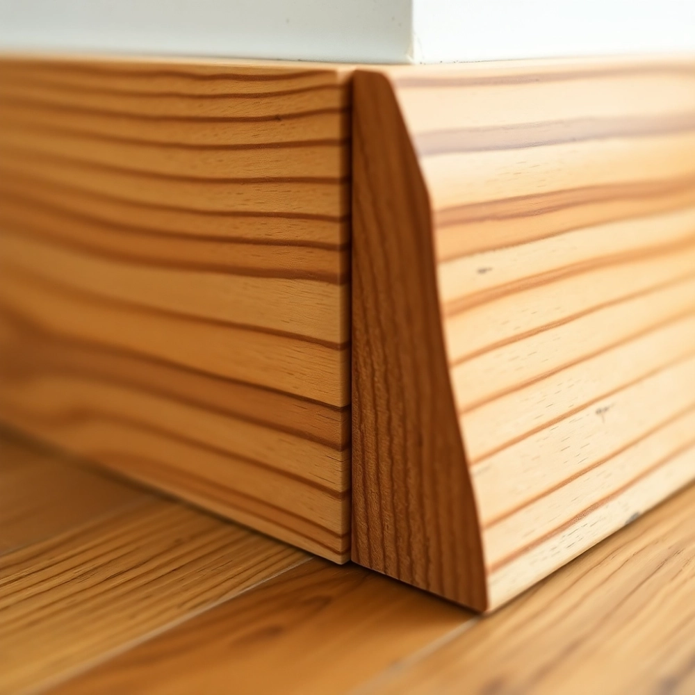 Cena montażu listew przypodłogowych drewnianych