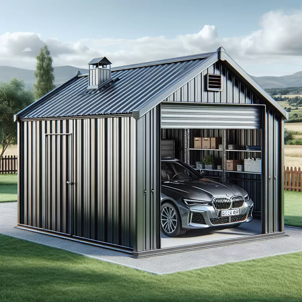 Garaż Blaszany 3X5 Z Montażem Śląsk