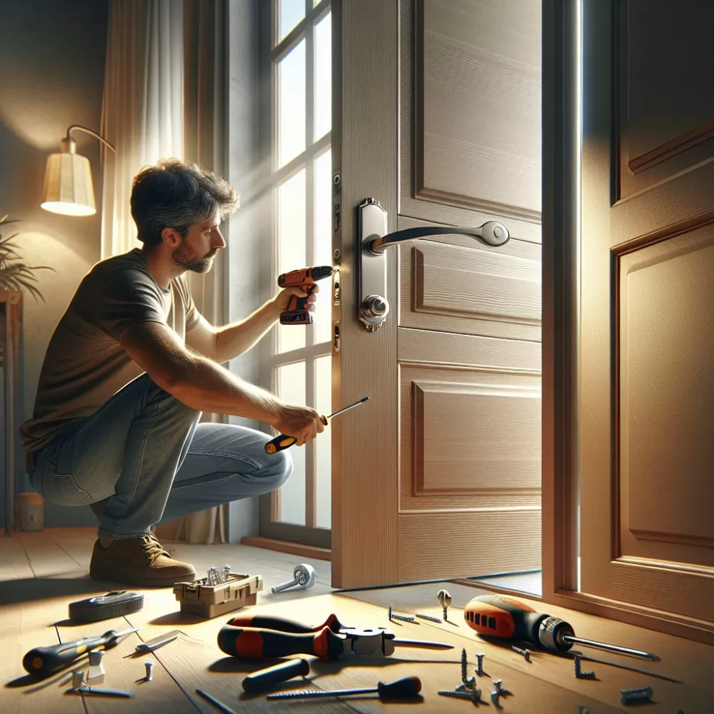 jak zamontować klamkę