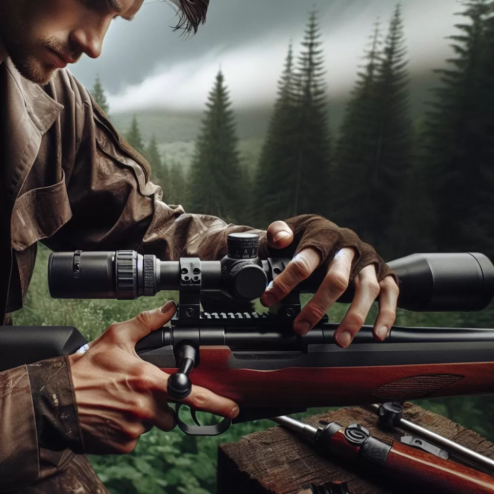 Montaż Lunety Ze Skosem