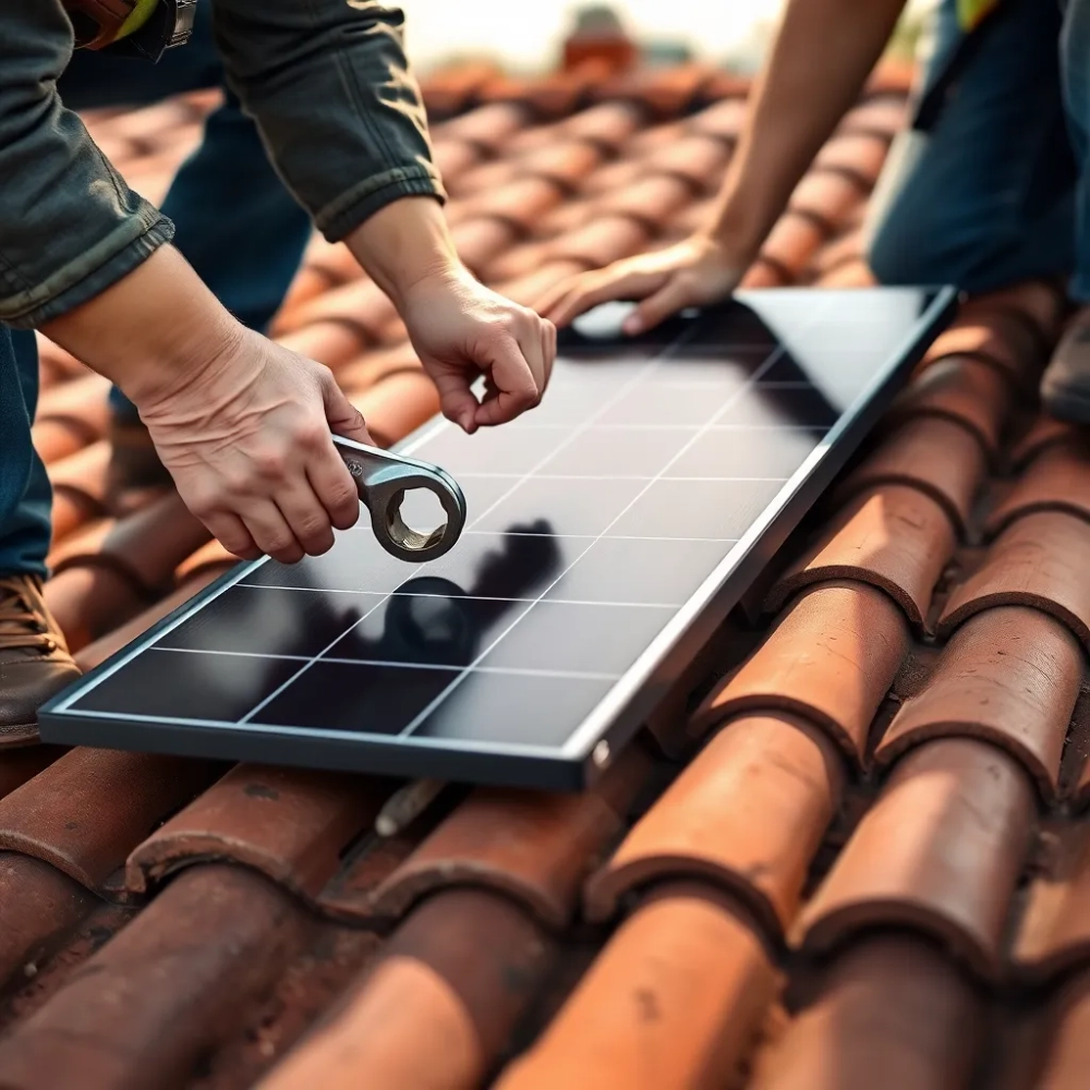 Montaż paneli fotowoltaicznych cena