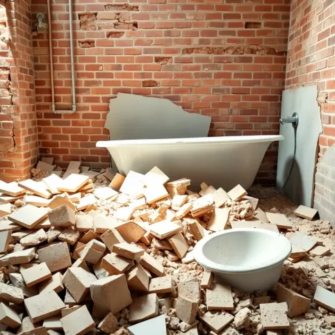 Demontaż łazienki cena