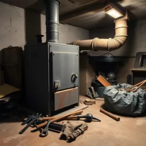 Demontaż pieca węglowego koszt