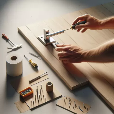 jak zamontować klamkę do drzwi