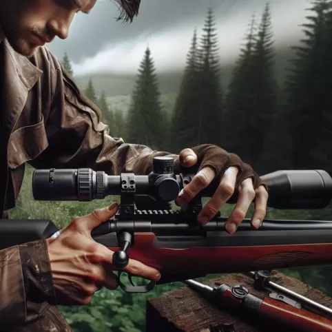 Montaż Lunety Ze Skosem